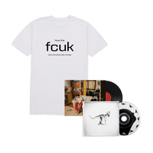 Load image into Gallery viewer, vinyl + cd + album tee